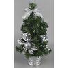 Vestire karácsonyfa, ezüst, 35 cm