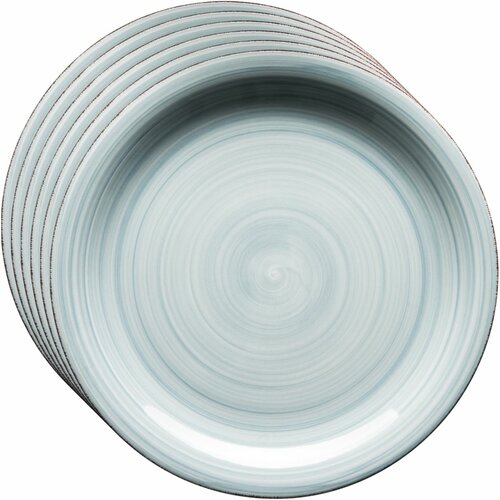 Set 6 farfurii plate Mäser Bel Tempo 27 cm,albastru deschis