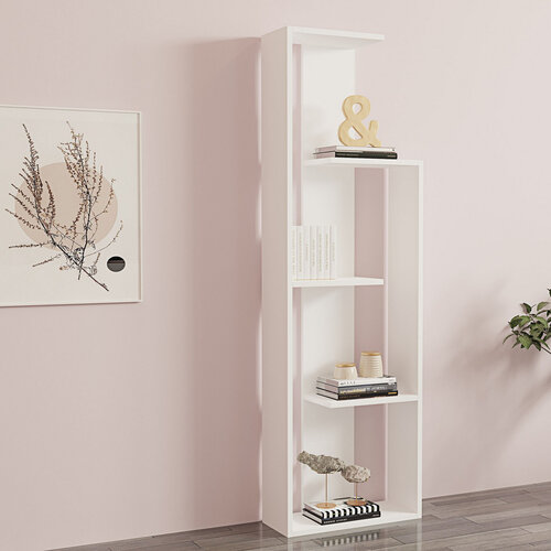 Bibliotecă Wand White