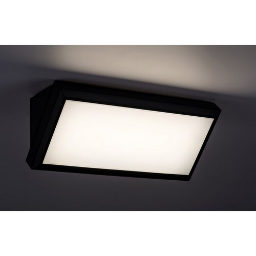 Lampă de perete de exterior cu LED Rabalux 7282Rapla, negru