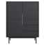 Comoda VIVALA 3D3S, negru