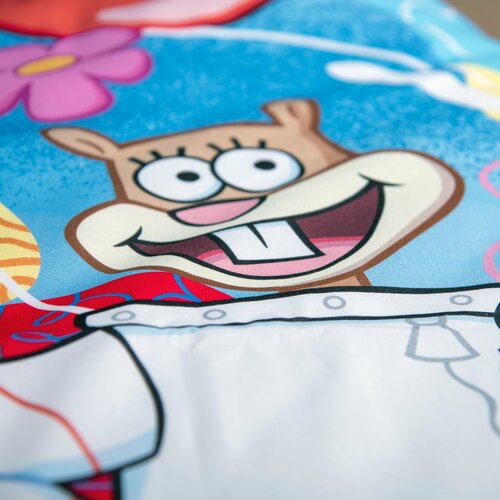 Lenjerie de pat din bumbac Herding Spongebob, 135x 200 cm, 80 x 80 cm
