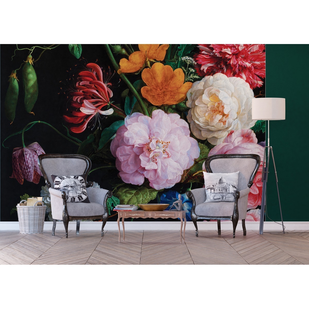 XXL Régi festmény 360 x 254 cm , 4 részből állófestmény termék 2. képe