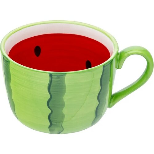 Altom Set keramičnih jumbo skodelic Tropicanamelona 470 ml, 2 kos