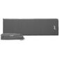 Saltea autogonflabilă Aldotrade 180 x 50 x 2,5 cm, 850 g, gri