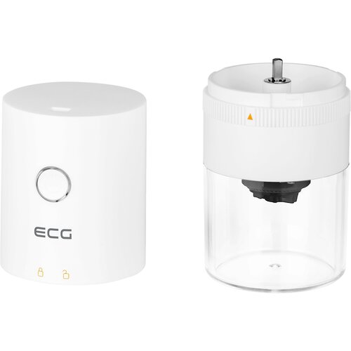 Râșniță de cafea electrică portabilă ECG KM 150 Minimo White