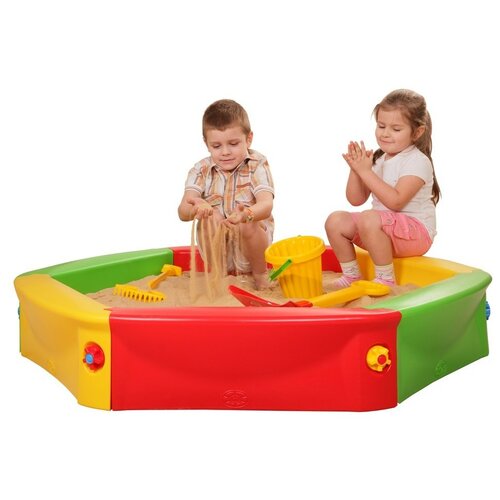Kindersandkasten aus Kunststoff, Durchmesser 120 cm