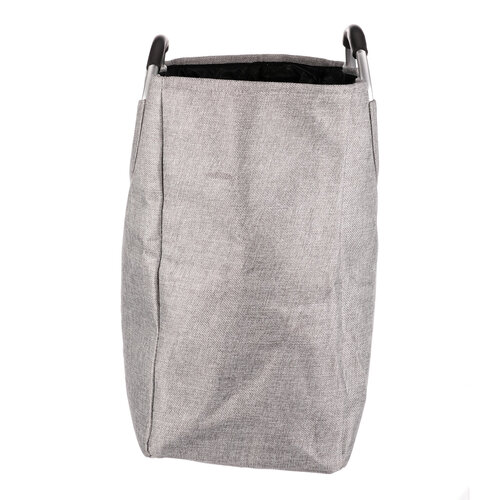 Prtljaga za perilo iz platna LAUNDRY 33 x 27 x 53cm, siva