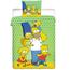 Detské bavlnené obliečky The Simpsons family 2014, 140 x 200 cm, 70 x 90 cm