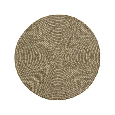 Altom Strojenje Straw zlato, premer 38 cm, komplet4 kosov