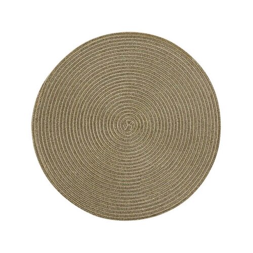 Altom Strojenje Straw zlato, premer 38 cm, komplet4 kosov