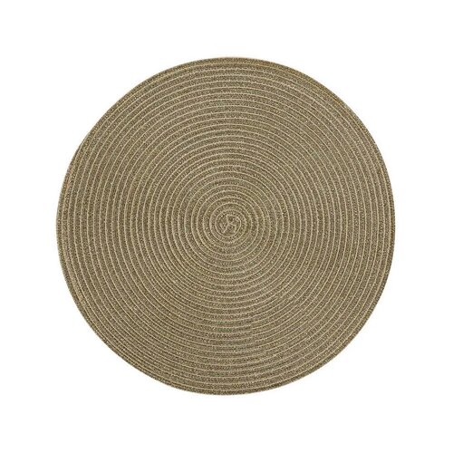 Altom Tischset Straw Gold, Durchmesser 38 cm, Set 4 St.