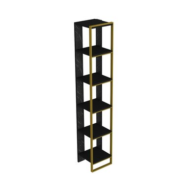 Biblioteczka Polka Black and Gold