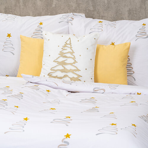 Lenjerie de pat 4Home Christmas tree , 160 x 200 cm, 70 x 80 cm