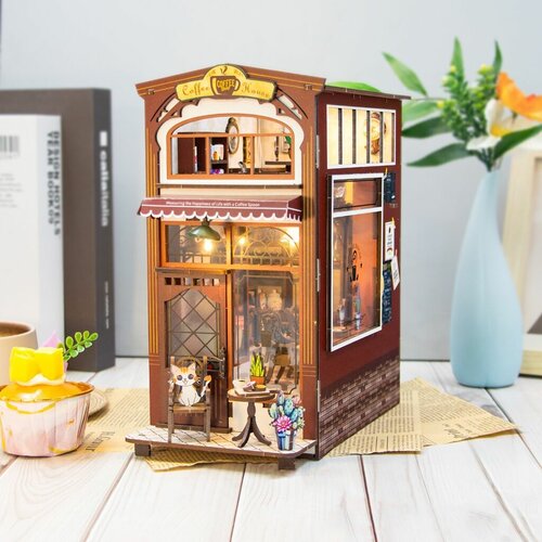 2Kids Toys 3D skládačka Zarážka na knihy  Kavárna