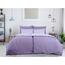 B.E.S. Petrovice Baumwollbettwäsche Double Face Violett/Lavendel, 220 x 200 cm, 2 Stück 70 x 90 cm