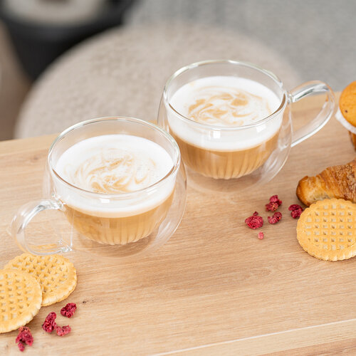 Pahare termo pentru cappuccino 4Home Hot&Cool 270 ml, 2 buc.