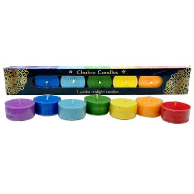 Arome Set di svečke aromatiche per tè chakra 7 pz,20 g/pz