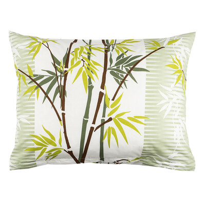 Poszewka na poduszkę Bamboo zielony, 45 x 60 cm