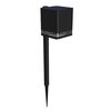 Philips Virona zewnętrzna solarna lampa kolumnowaLED czarna, 1,8 W, 200 lm, 2700 K