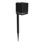 Philips Virona zewnętrzna solarna lampa kolumnowaLED czarna, 1,8 W, 200 lm, 2700 K