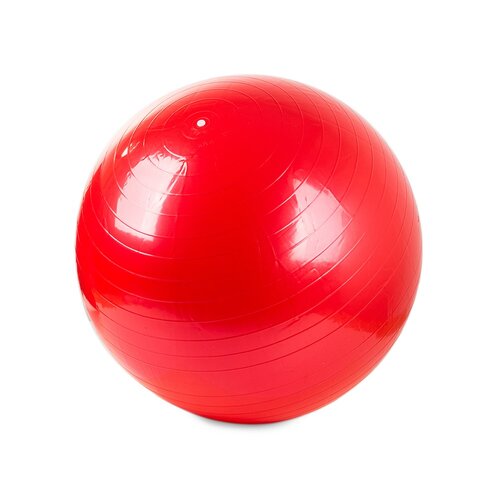 Gimnastična žoga 65 cm s črpalko, rdeča