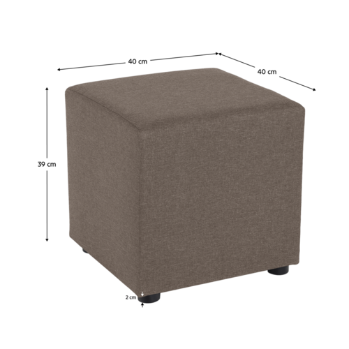 Hocker REGOR, Braun