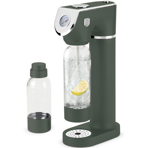 BerlingerHaus Výrobník sódy Sodabar + 2 fľaše Matte Green