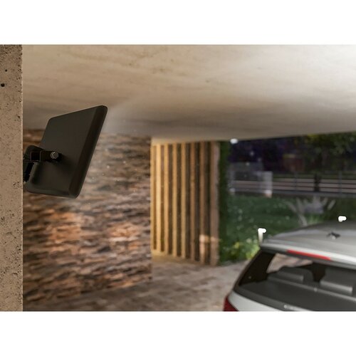 Panlux LED reflektor Vana Evo čierna, IP65, 10 W