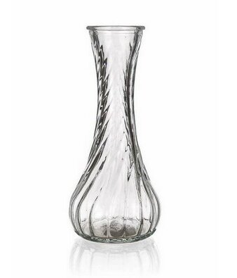 Banquet Steklena vaza Clia prosojna, 15 cm