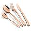 Berlinger Haus 16-teiliges Besteckset Rosegold, Metallic Line