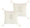 Bellatex pamut párnahuzatok „Peru Čárky”, 40 × 40cm, 2 db
