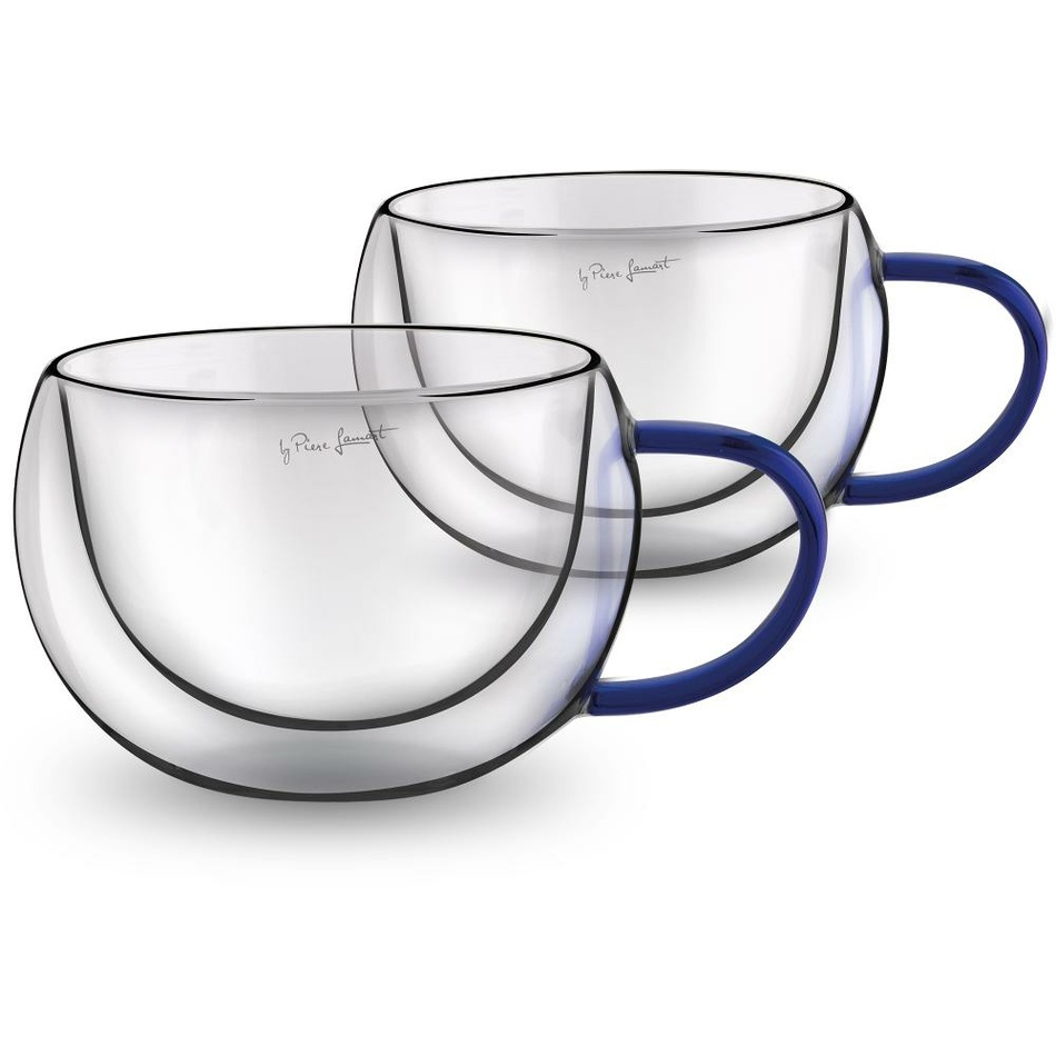 Product detail of Lamart LT9113 2dílná sada sklenic na cappuccino Vaso, 270 ml, modrá