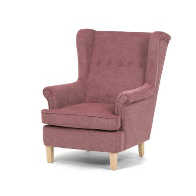Kreslo ušiak PINK2, ružová