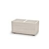 MADERA CASE ECO WOOD virágtartó 77 cm, fehér