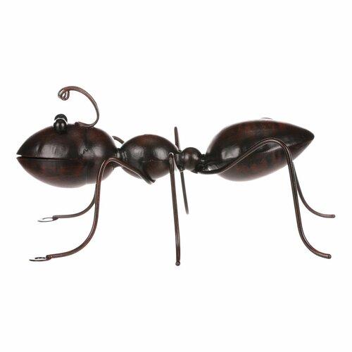 Decorație metalică de grădină pentru agățatFurnică, 18 x 11 x 10 cm