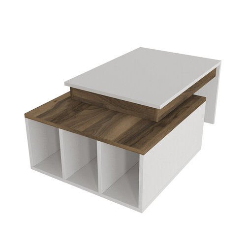 Masă de cafea Kolarado White Walnut