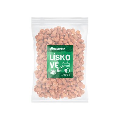 Allnature Lískové ořechy, 1 kg