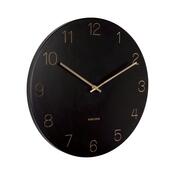 Karlsson 5762BK designové nástěnné hodiny, pr. 40 cm