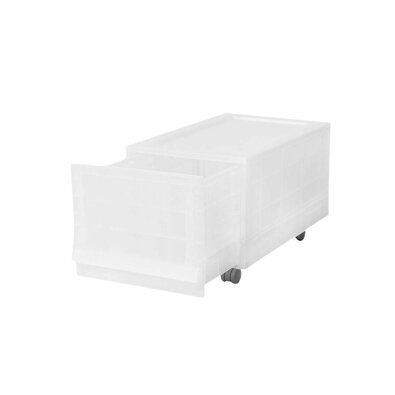 Модульний ящик для зберігання Wave Junior Mist з коліщатками 43,4 x 27,2 x 22 см