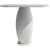 Beistelltisch Ellittica White