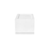 Modularni shranjevalni zaboj Wave Junior Snow brez koles 43,4 x 27,2 x 22 cm