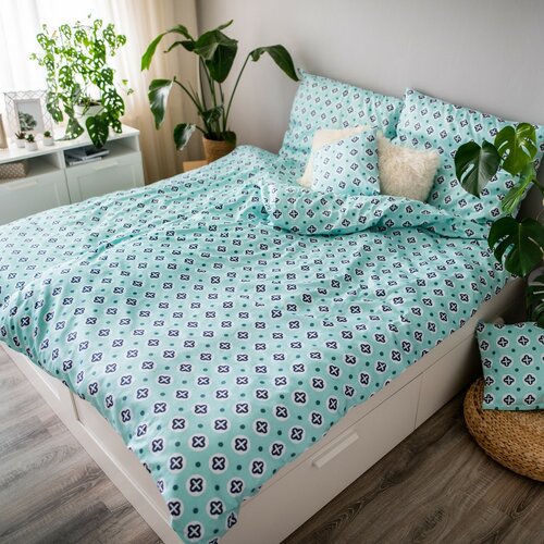 Satenasta posteljnina Ema Regina, 140 x 200 cm, 70x 90 cm + 40 x 40 cm