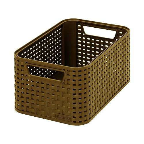 Obrázok CURVER Úložný box RATTAN Style2  S - tm.mocha