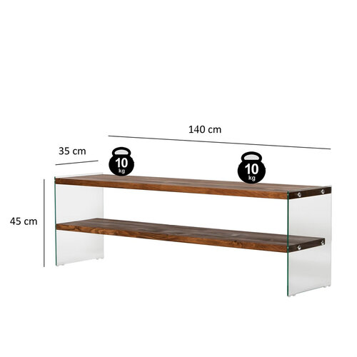 TV-Lowboard Aqua Chesnut