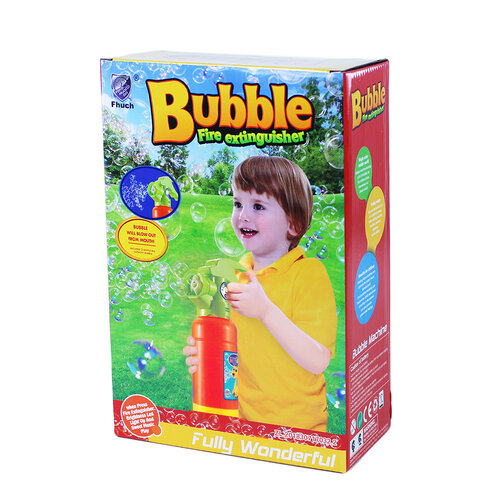 Rappa Gas extinguisher with bubble blower andsound