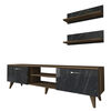 Stolik pod telewizor Ayden Marble