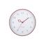 Zegar ścienny Karlsson 5992RD design czerwony, średnica 30 cm