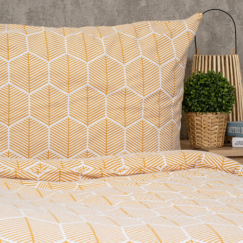 4Home Flanelno posteljno perilo Honey, 140 x 220 cm, 70 x 90 cm