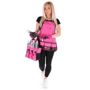 Sixtol Set vrtnega orodja Garden pink, 12 kosov
